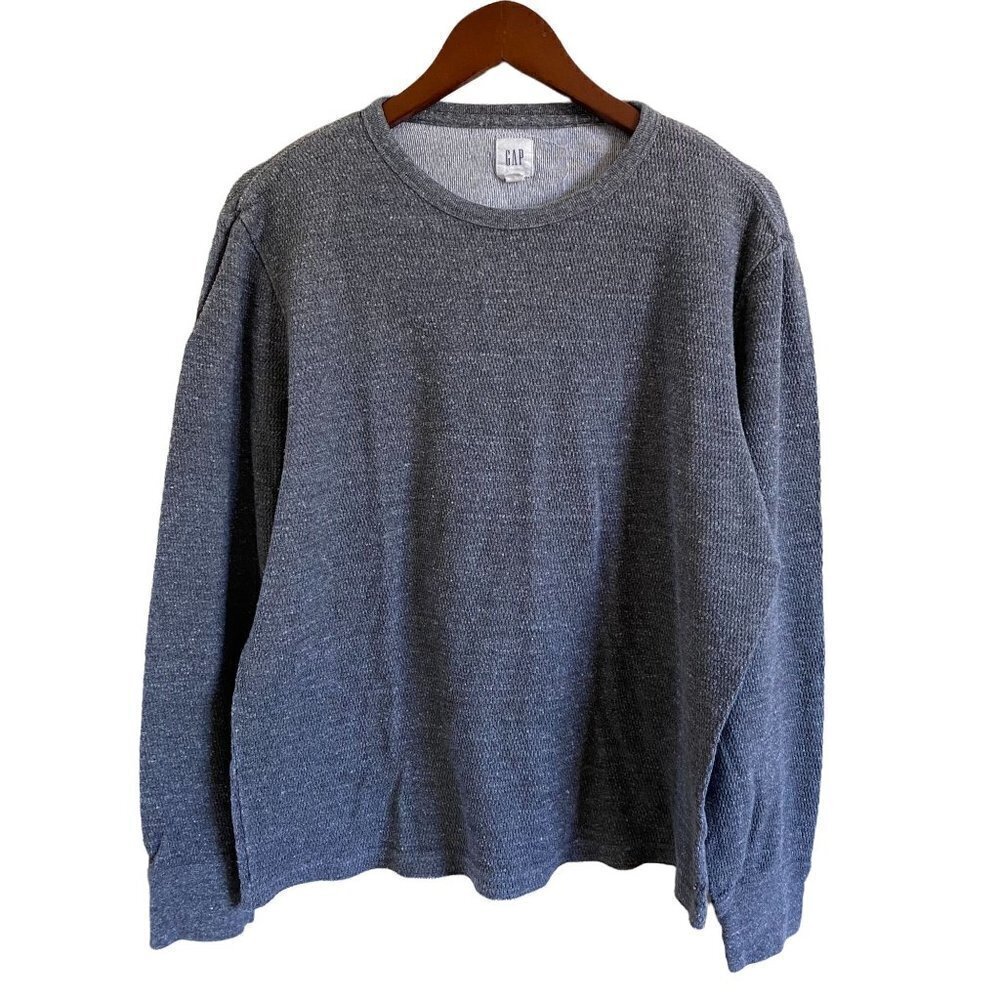 Gap Men's 100% Cotton Sweater | Gray | Size Large